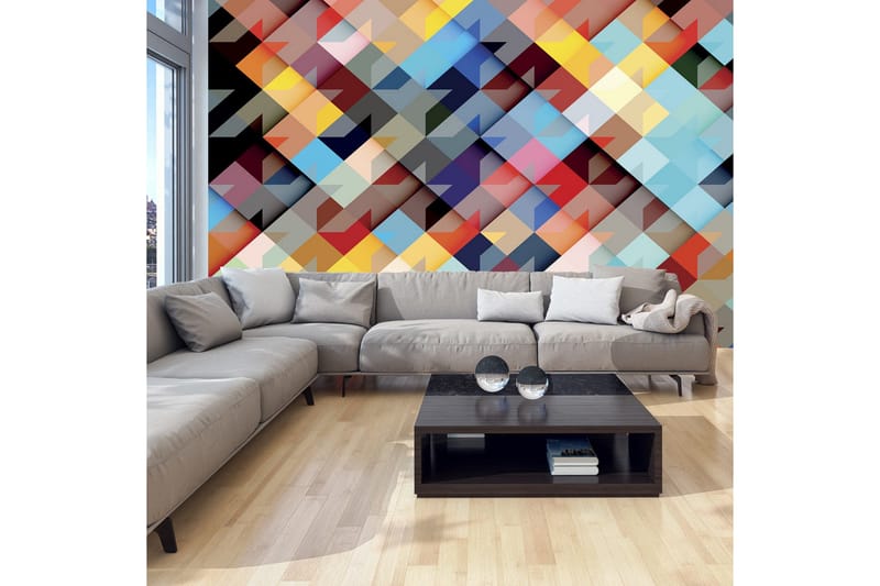 Fototapet Colour Patchwork 200x140, Artgeist sp. z o. o.