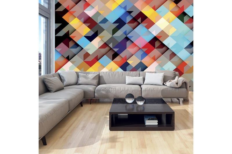 Fototapet Colour Patchwork 250x175, Artgeist sp. z o. o.