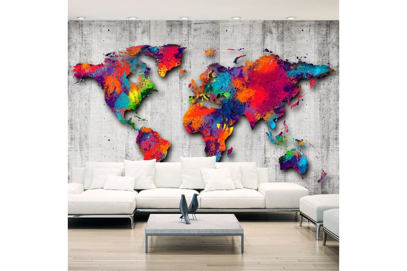 Fototapet Concrete World 300x210, Artgeist sp. z o. o.