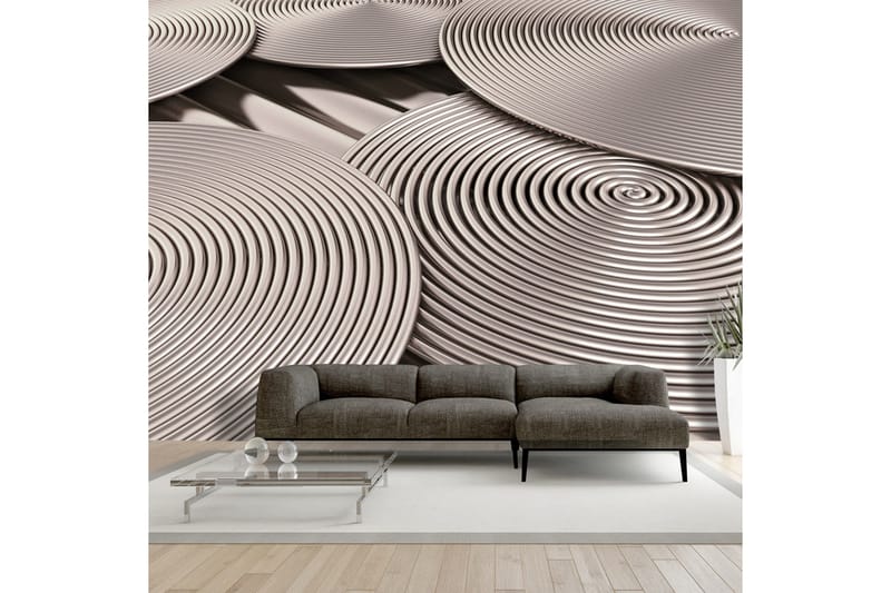 Fototapet Copper Spirals 300x210, Artgeist sp. z o. o.