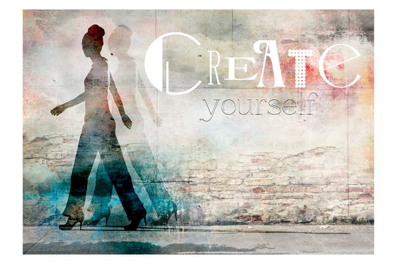 Fototapet Create Yourself 300x210 - Artgeist sp. z o. o. - Boligtilbehør - Vægdekoration - Tapeter - Fototapeter