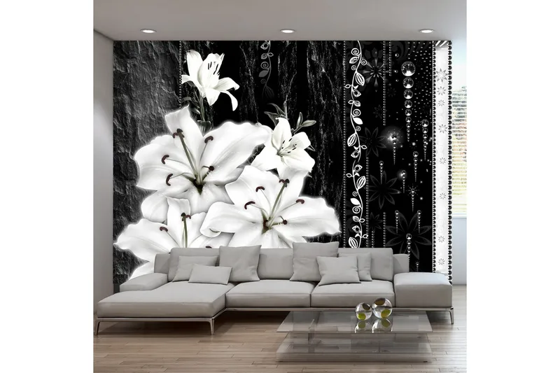 Fototapet Crying Lilies 200x140, Artgeist sp. z o. o.
