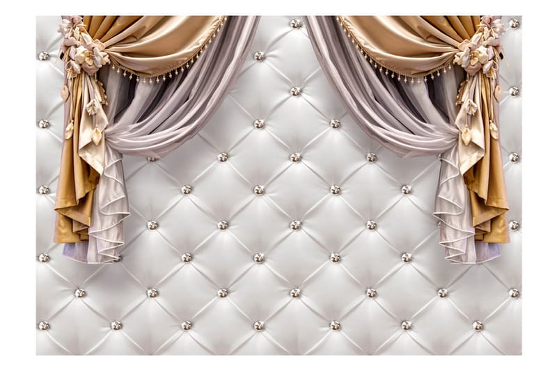 Fototapet Curtain Of Luxury 150x105 - Artgeist sp. z o. o. - Fototapeter