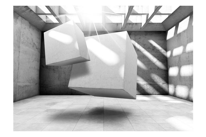 Fototapet Dancing Squares 400x280 - Artgeist sp. z o. o. - Boligtilbehør - Vægdekoration - Tapeter - Fototapeter