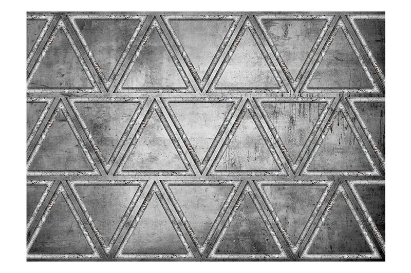 Fototapet Dancing With Triangles 400x280 - Artgeist sp. z o. o. - Boligtilbehør - Vægdekoration - Tapeter - Fototapeter