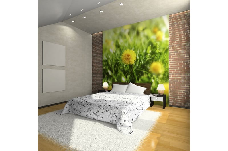 Fototapet Dandelion Blomster 350x270 - Artgeist sp. z o. o. - Boligtilbehør - Vægdekoration - Tapeter - Fototapeter