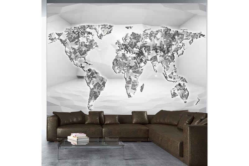 Fototapet Diamond Map 400x280, Artgeist sp. z o. o.