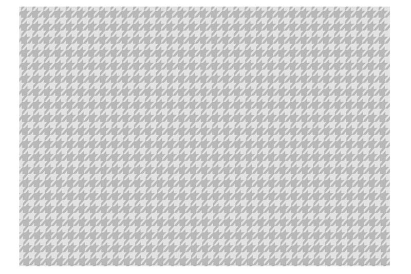 Fototapet Dogtooth Check 200x140 - Artgeist sp. z o. o. - Boligtilbehør - Vægdekoration - Tapeter - Fototapeter