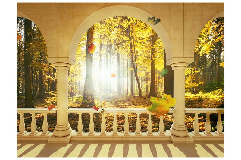 Fototapet Dream About Autumnal Forest 200x154 - Artgeist sp. z o. o. - Fototapeter