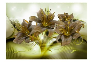 Fototapet Ecstatic Green 300x210 - Artgeist sp. z o. o. - Boligtilbehør - Vægdekoration - Tapeter - Fototapeter