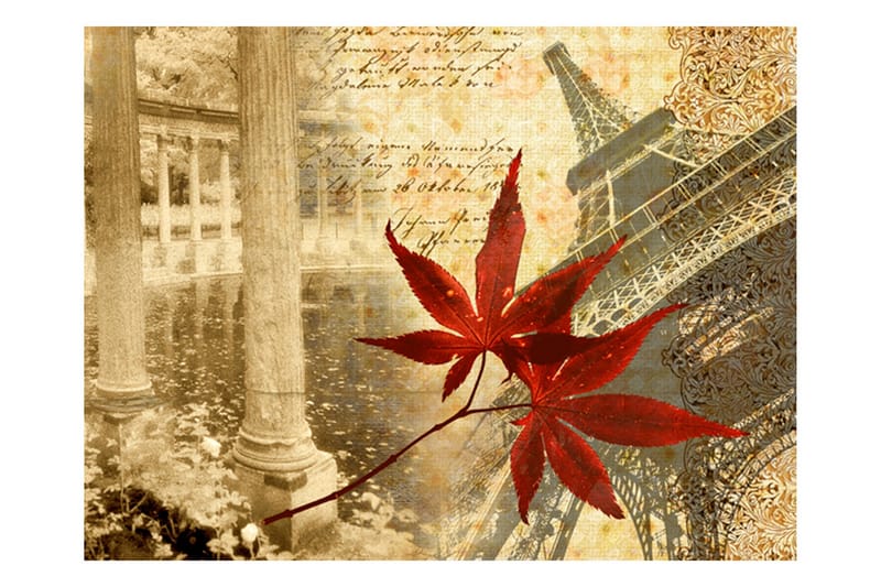 Fototapet Efterår Og Paris 350x270, Artgeist sp. z o. o.