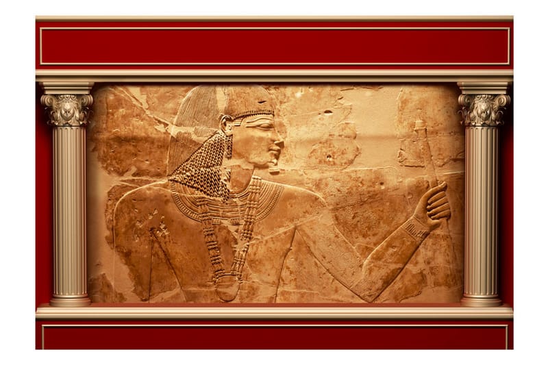 Fototapet Egyptian Walls 350x245 - Artgeist sp. z o. o. - Boligtilbehør - Vægdekoration - Tapeter - Fototapeter