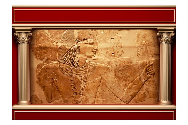 Fototapet Egyptian Walls 350x245 - Artgeist sp. z o. o. - Boligtilbehør - Vægdekoration - Tapeter - Fototapeter