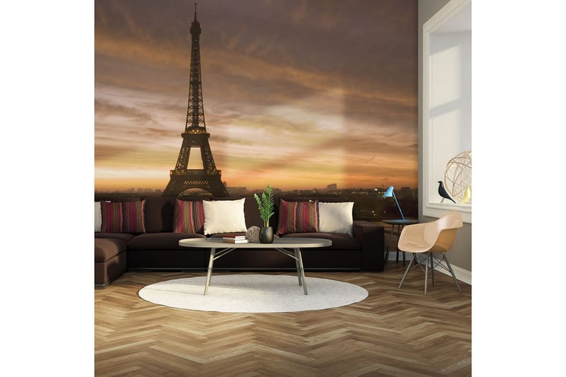 Fototapet Eiffel Tower Dawn 200x154, Artgeist sp. z o. o.