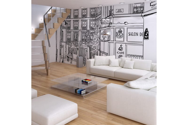 Fototapet En Gåtur Gennem Paris Gader 450x270, Artgeist sp. z o. o.