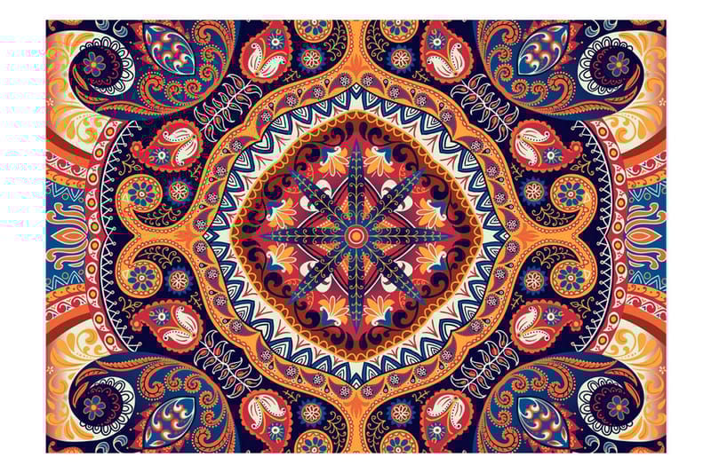Fototapet Exotic Mosaic 300x210 - Artgeist sp. z o. o. - Boligtilbehør - Vægdekoration - Tapeter - Fototapeter