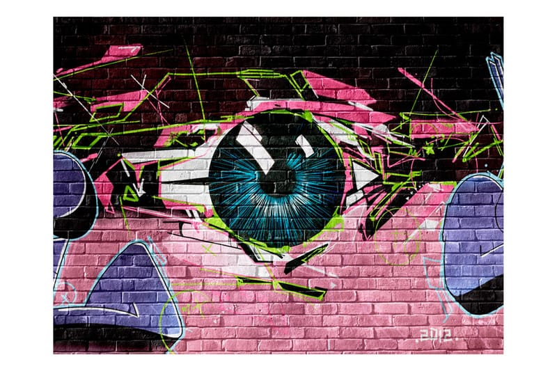 Fototapet Eye Graffiti 200x154, Artgeist sp. z o. o.