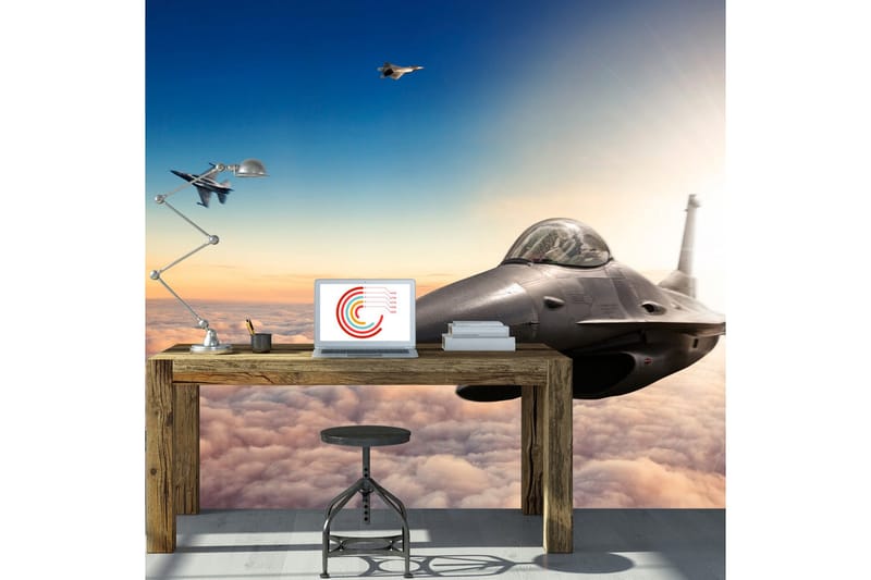 Fototapet F16 Fighter Jets 250x175, Artgeist sp. z o. o.