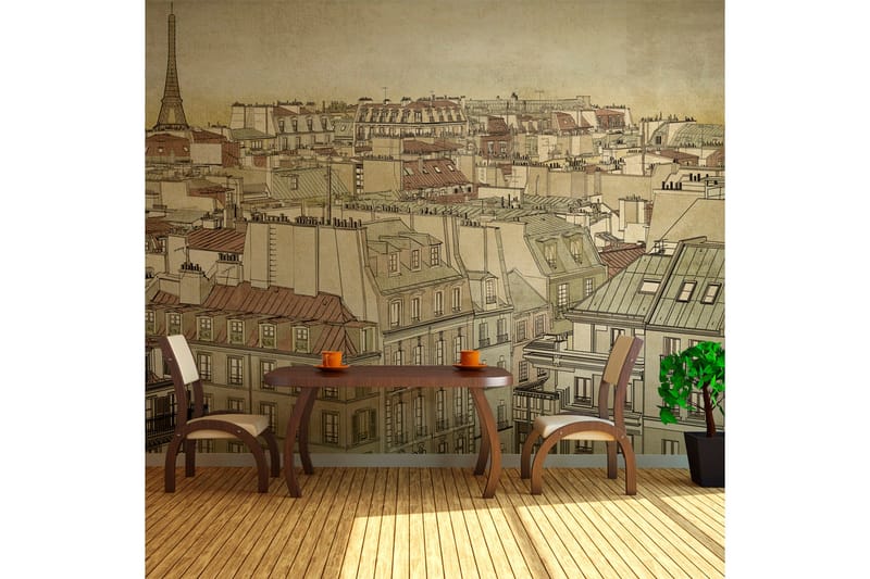 Fototapet Farvel Paris! 400x309, Artgeist sp. z o. o.