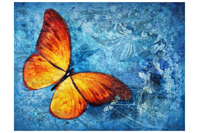 Fototapet Fiery Butterfly 350x270, Artgeist sp. z o. o.