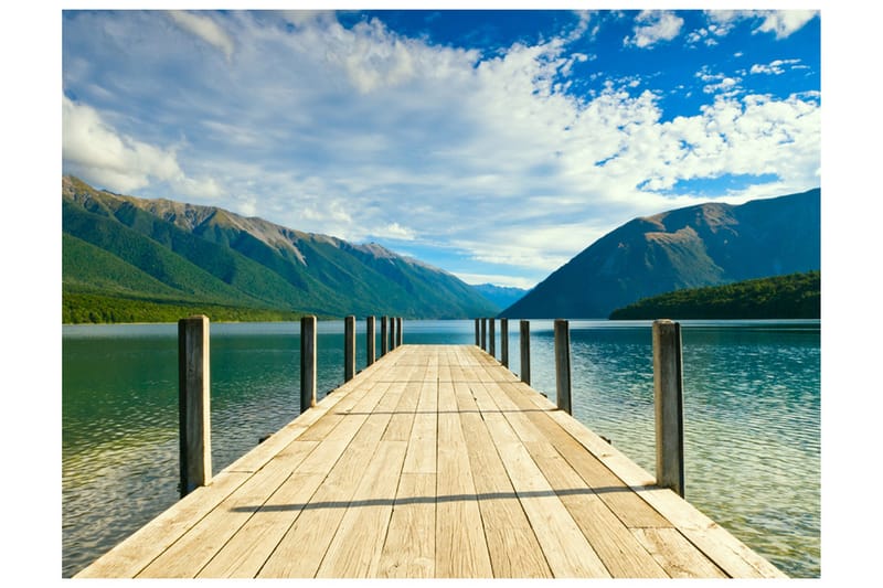 Fototapet Fjällsjö Bro 250x193, Artgeist sp. z o. o.