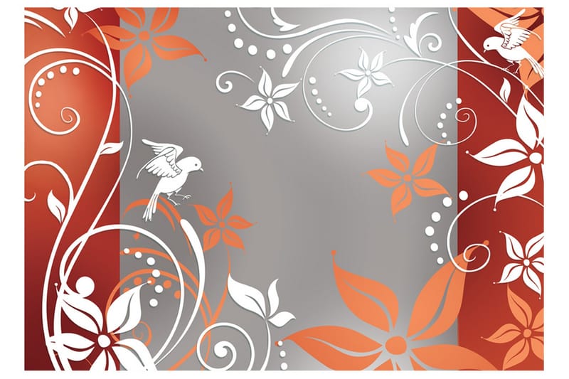 Fototapet Floral Fantasy II 100x70 - Artgeist sp. z o. o. - Boligtilbehør - Vægdekoration - Tapeter - Fototapeter