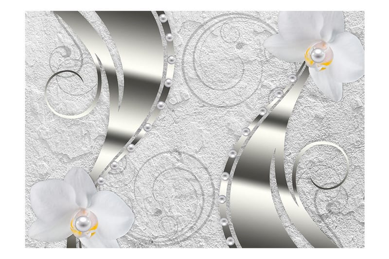 Fototapet Flowering Abstraction 100x70 - Artgeist sp. z o. o. - Boligtilbehør - Vægdekoration - Tapeter - Fototapeter