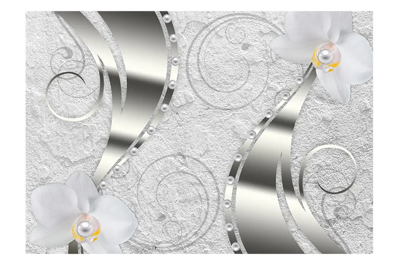 Fototapet Flowering Abstraction 350x245 - Artgeist sp. z o. o. - Boligtilbehør - Vægdekoration - Tapeter - Fototapeter