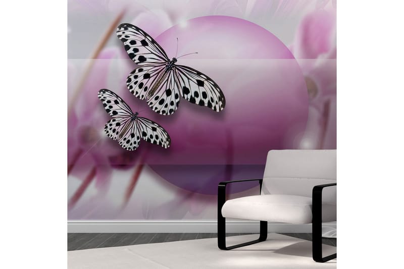 Fototapet Fly Butterfly! 350x270 - Artgeist sp. z o. o. - Boligtilbehør - Vægdekoration - Tapeter - Fototapeter