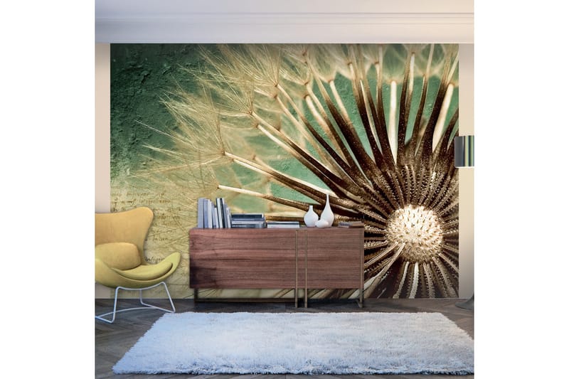 Fototapet Focus On Dandelion 400x309 - Artgeist sp. z o. o. - Boligtilbehør - Vægdekoration - Tapeter - Fototapeter