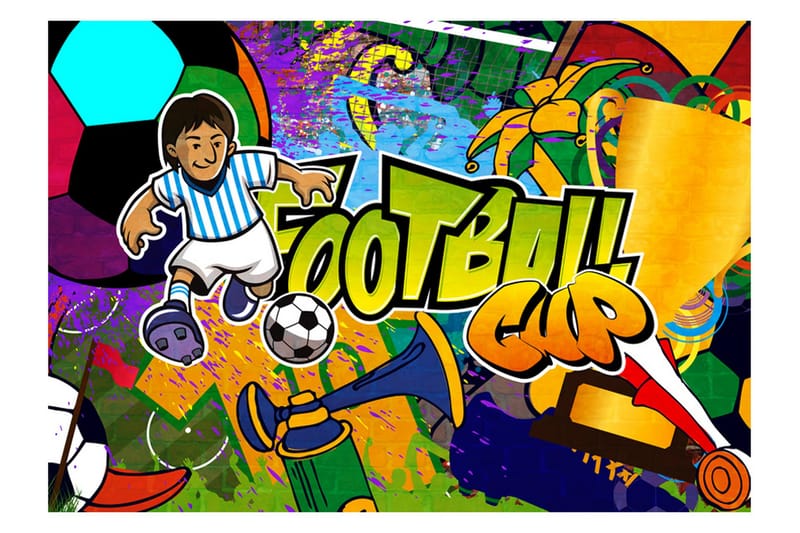 Fototapet Football Cup 300x210, Artgeist sp. z o. o.