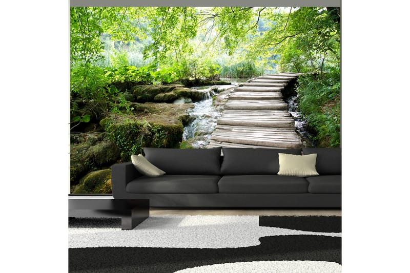 Fototapet Forest Path 100x70 - Artgeist sp. z o. o. - Boligtilbehør - Vægdekoration - Tapeter - Fototapeter