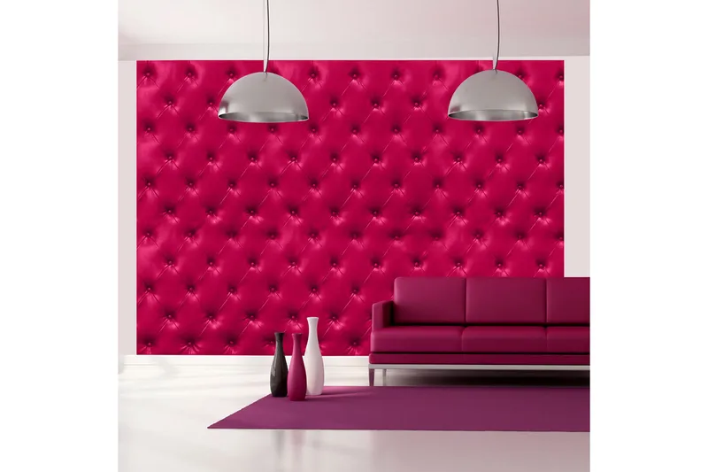 Fototapet Fuchsia Rhombuses 150x105, Artgeist sp. z o. o.