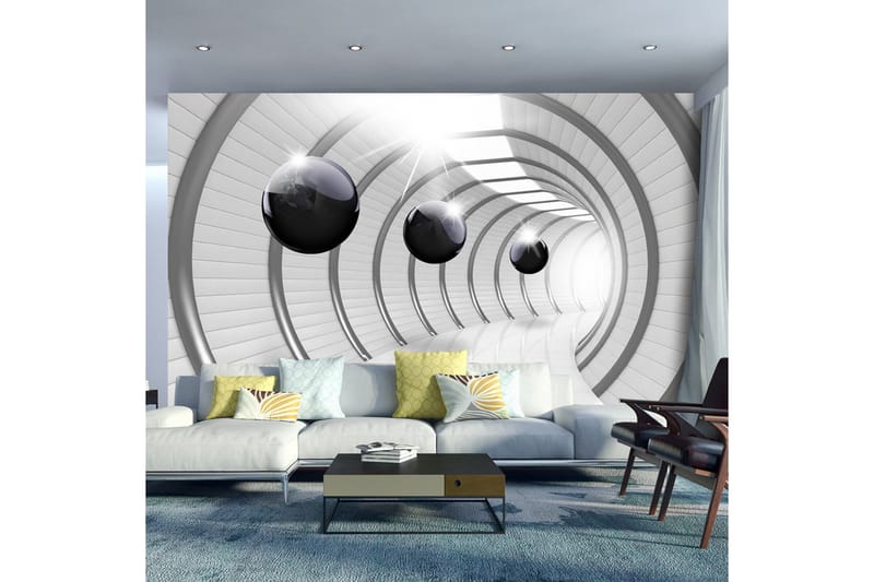 Fototapet Futuristic Tunnel 300x210, Artgeist sp. z o. o.