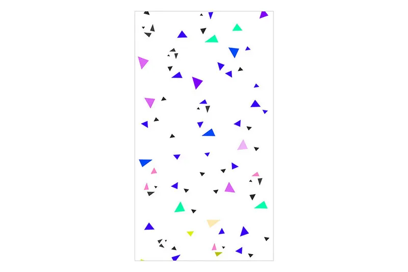 Fototapet Geometric Euphoria 50x1000 - Artgeist sp. z o. o. - Boligtilbehør - Vægdekoration - Tapeter - Fototapeter