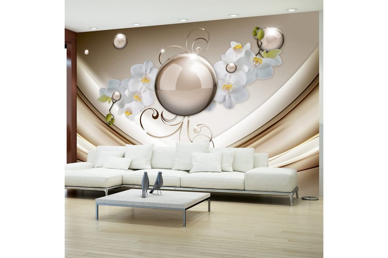 Fototapet Golden Abstract 150x105, Artgeist sp. z o. o.