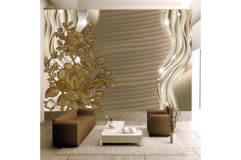 Fototapet Golden Buds 400x280, Artgeist sp. z o. o.