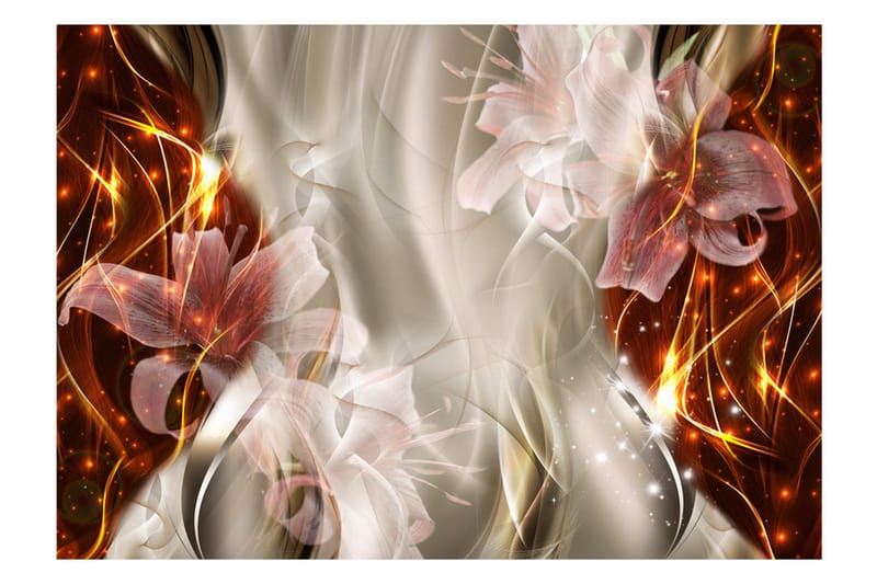 Fototapet Golden Comet 100x70 - Artgeist sp. z o. o. - Boligtilbehør - Vægdekoration - Tapeter - Fototapeter