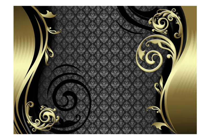 Fototapet Golden Curtain 300x210 - Artgeist sp. z o. o. - Boligtilbehør - Vægdekoration - Tapeter - Fototapeter