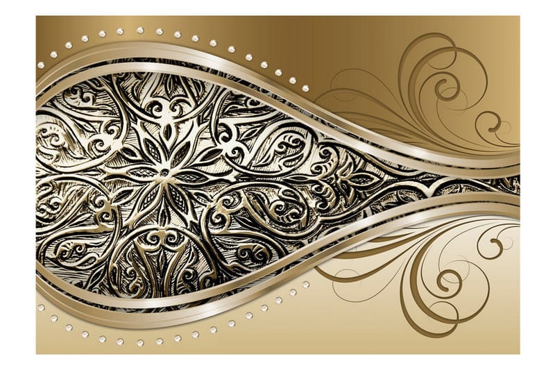 Fototapet Golden Eye 200x140 - Artgeist sp. z o. o. - Boligtilbehør - Vægdekoration - Tapeter - Fototapeter