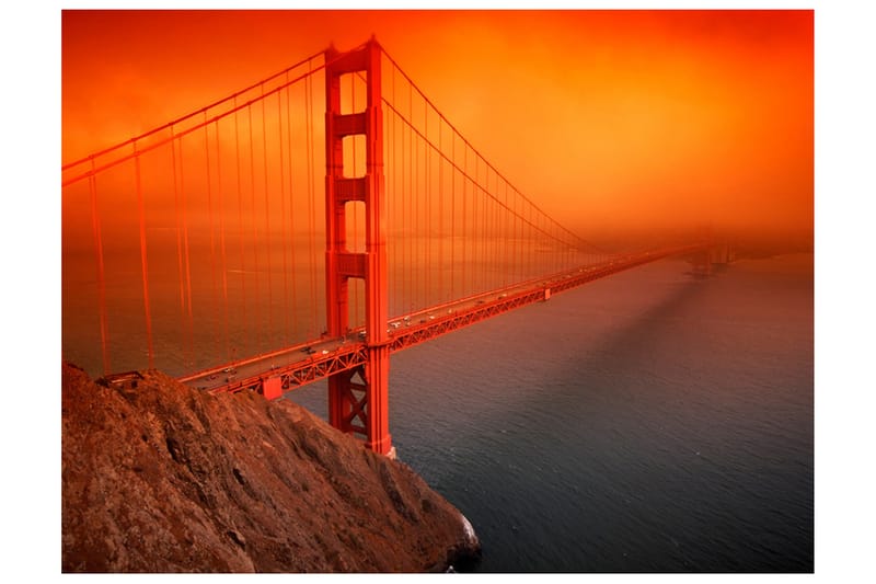 Fototapet Golden Gate Bridge 350x270, Artgeist sp. z o. o.