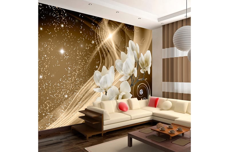 Fototapet Golden Milky Way 350x245 - Artgeist sp. z o. o. - Boligtilbehør - Vægdekoration - Tapeter - Fototapeter