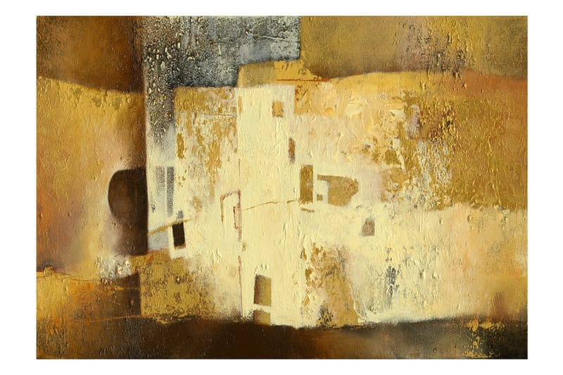 Fototapet Golden Oddity 350x245 - Artgeist sp. z o. o. - Boligtilbehør - Vægdekoration - Tapeter - Fototapeter