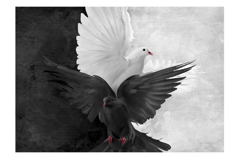 Fototapet Good Vs Evil 350x270 - Artgeist sp. z o. o. - Boligtilbehør - Vægdekoration - Tapeter - Fototapeter