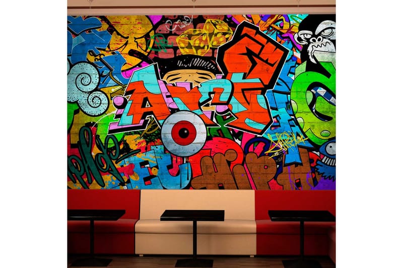 Fototapet Graffiti Art 100x70 - Artgeist sp. z o. o. - Fototapeter