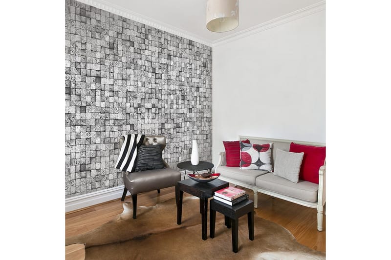 Fototapet Gray Background 50x1000, Artgeist sp. z o. o.