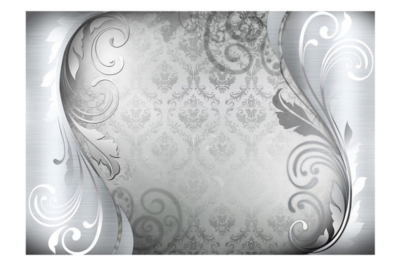 Fototapet Gray Ornament 100x70 - Artgeist sp. z o. o. - Boligtilbehør - Vægdekoration - Tapeter - Fototapeter