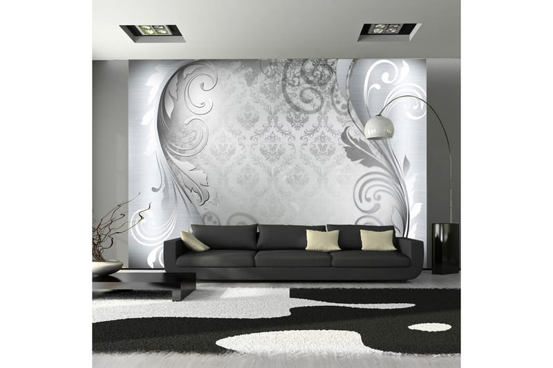 Fototapet Gray Ornament 250x175 - Artgeist sp. z o. o. - Boligtilbehør - Vægdekoration - Tapeter - Fototapeter