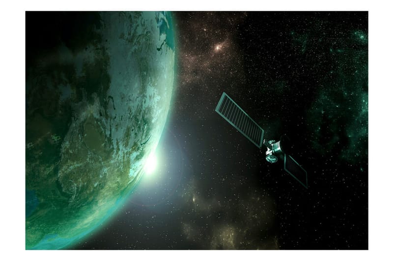 Fototapet Green Planet 350x245 - Artgeist sp. z o. o. - Boligtilbehør - Vægdekoration - Tapeter - Fototapeter