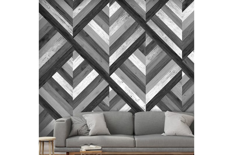 Fototapet Grey Maze 50x1000, Artgeist sp. z o. o.